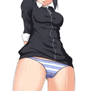 天龍ちゃんのパンツと中身の確認
