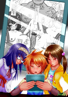 【挿絵】ハードなエロ漫画を読んでしまった小〇生女子たち