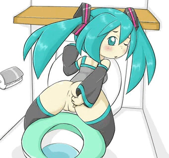 尻見せミクさん