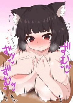 頑張ってパイズリする山城ちゃん