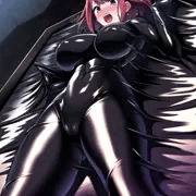 【skeb】バキュームベッドで拘束されているホムラちゃん