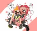 ３号のスパッツの上からぬとぬとする