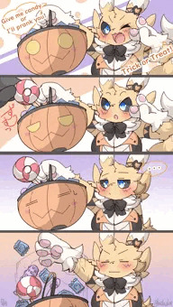 レナモンとハロウィン