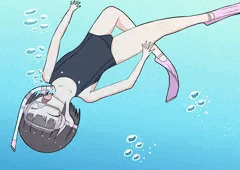 溺れた娘