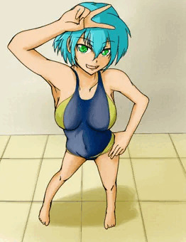 おね水着