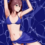 情熱を秘めた水着
