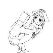 メイと言う女性のピンチ