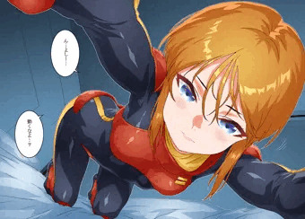そのまま寝てるとプルツーにおはようの･･･