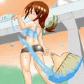 【次回作】ボディペイントで電車帰宅（仮）　タイトル絵&おまけ