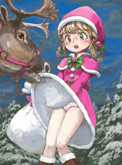 パンツチェックトナカイ