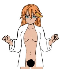 ジュディス滝行シーン