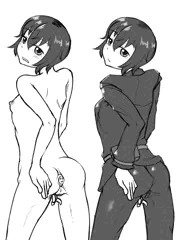 アナルプラグを入れたキノさん