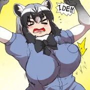 ダメージを受けるアライさん