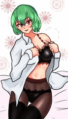 黒下着ゆうかりん