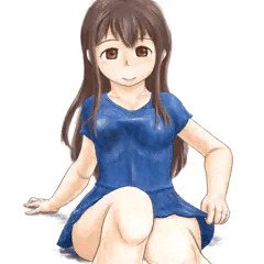 赤城さん with 最近例の水着