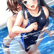 泳ぎを教えていたら…