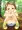 気弱な女の子が林の中で