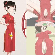 【有料】看板娘ちゃんの観賞用中華まん