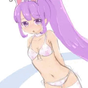 ウサ耳しっぽアニマルビキニ真中のん