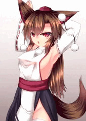 天狗衣装影狼ちゃん