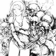 セフィアと群がるオーク
