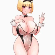 半透明バニー