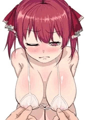マリン船長「・・・おっぱいひっぱらないでください・・・♡」