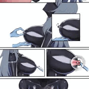永遠に拘束されたラバー人形 3