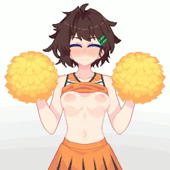 うちの子　チアコス胸出し応援　ループB