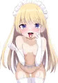 口内射精ロリメイドさん