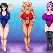 爆乳スク水ビッチ