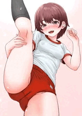 I字開脚ブルマちゃん
