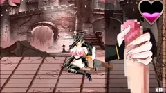 巨体に押しつぶされて手コキされる　