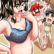 ちびっ子とお姉さんの入浴
