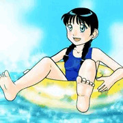 浮き輪と