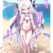 水着ヒナ