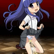 古○梨花のスカート捲りわざとお漏らし