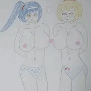 おっぱいキス