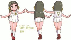 キャラデザお絵描き 01＆02