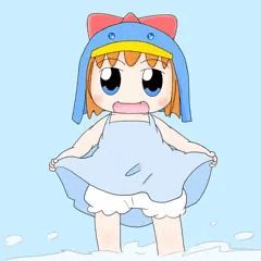 えここちゃんの水遊び改