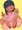笑顔でスジをみせてくれる女の子