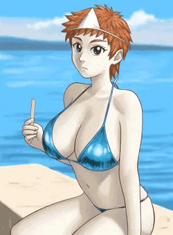 水着幽霊