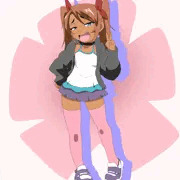 (バック突きGIFあり)次回作のメスガキさん