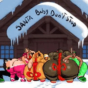 Santa baby Don't stop (bbwtscomic)