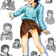 オリジナル女児ほか落書きまとめ 202304xx
