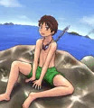 水平線の向こうに