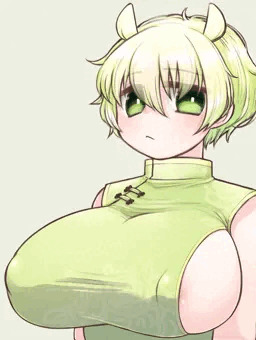 チャイナ横乳