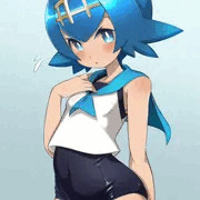 ■スイレンちゃんの紺色の部分検証