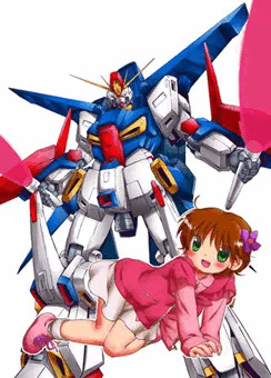 ZZGンダムとリィナ（差分あり版）