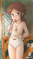 物質変換触媒杖を持つ魔法偶像娘